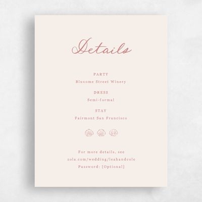 Deep Blush, Pink Wedding Enclosure - Martinique