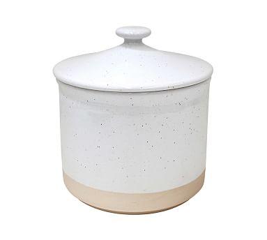 Casafina Fattoria Kitchen Canisters, Stone - Large