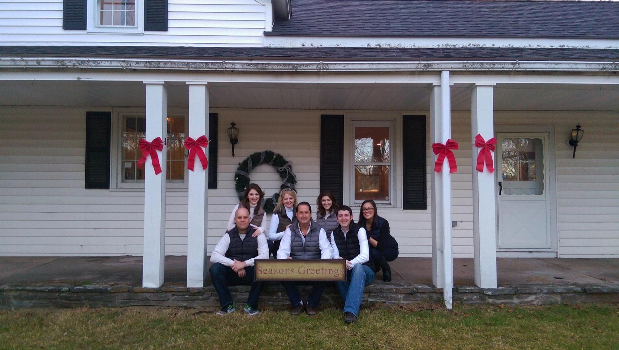 Joe made the González Family Christmas Card