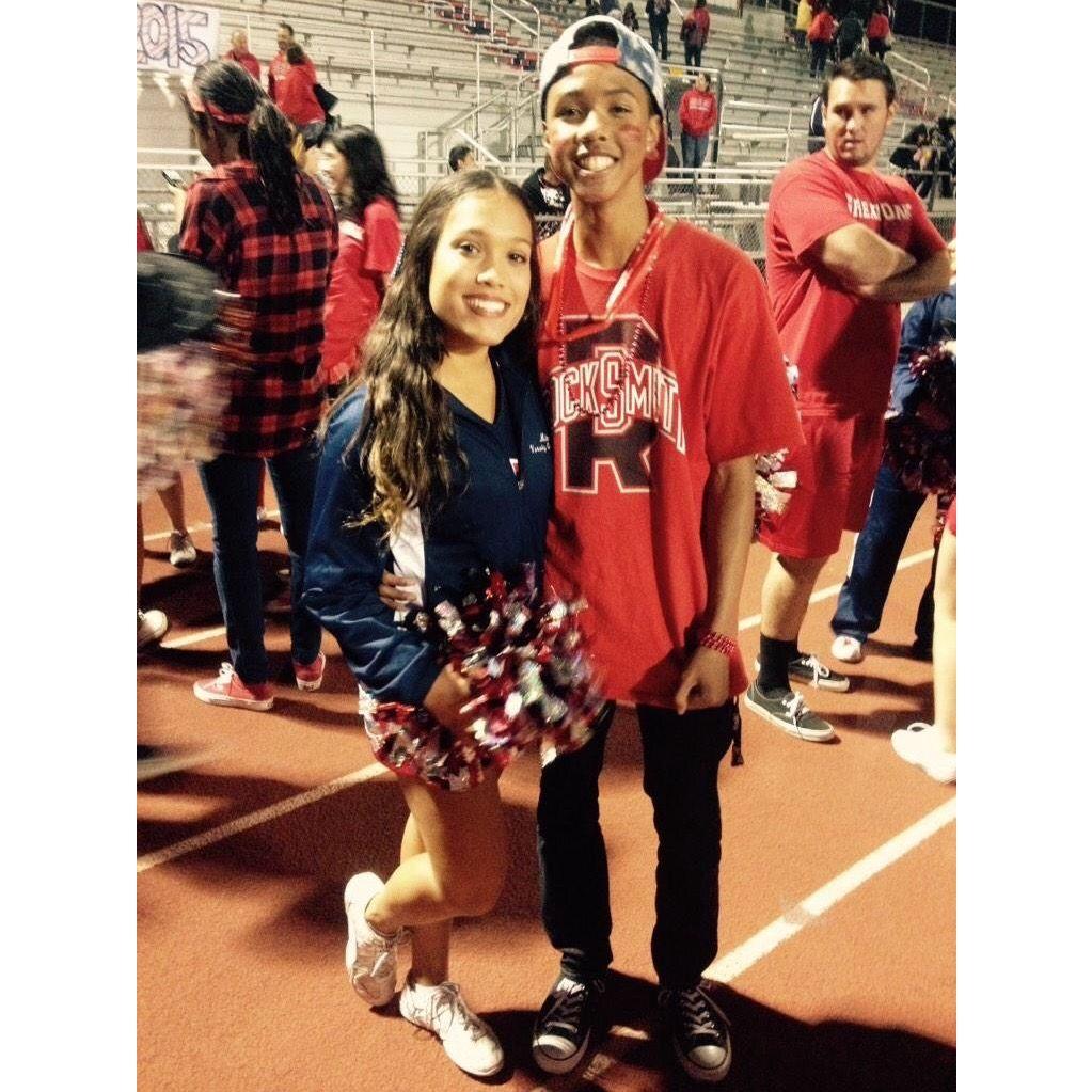 Our 1st picture together before we were dating