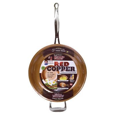 As Seen on TV Red Copper Pan