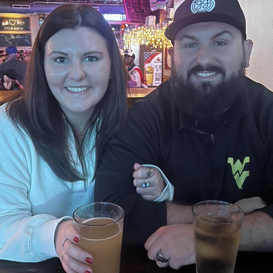 We visited Kristin this weekend in Columbus and George showed her the ring drawing and shared that he was proposing.. I had NO idea.