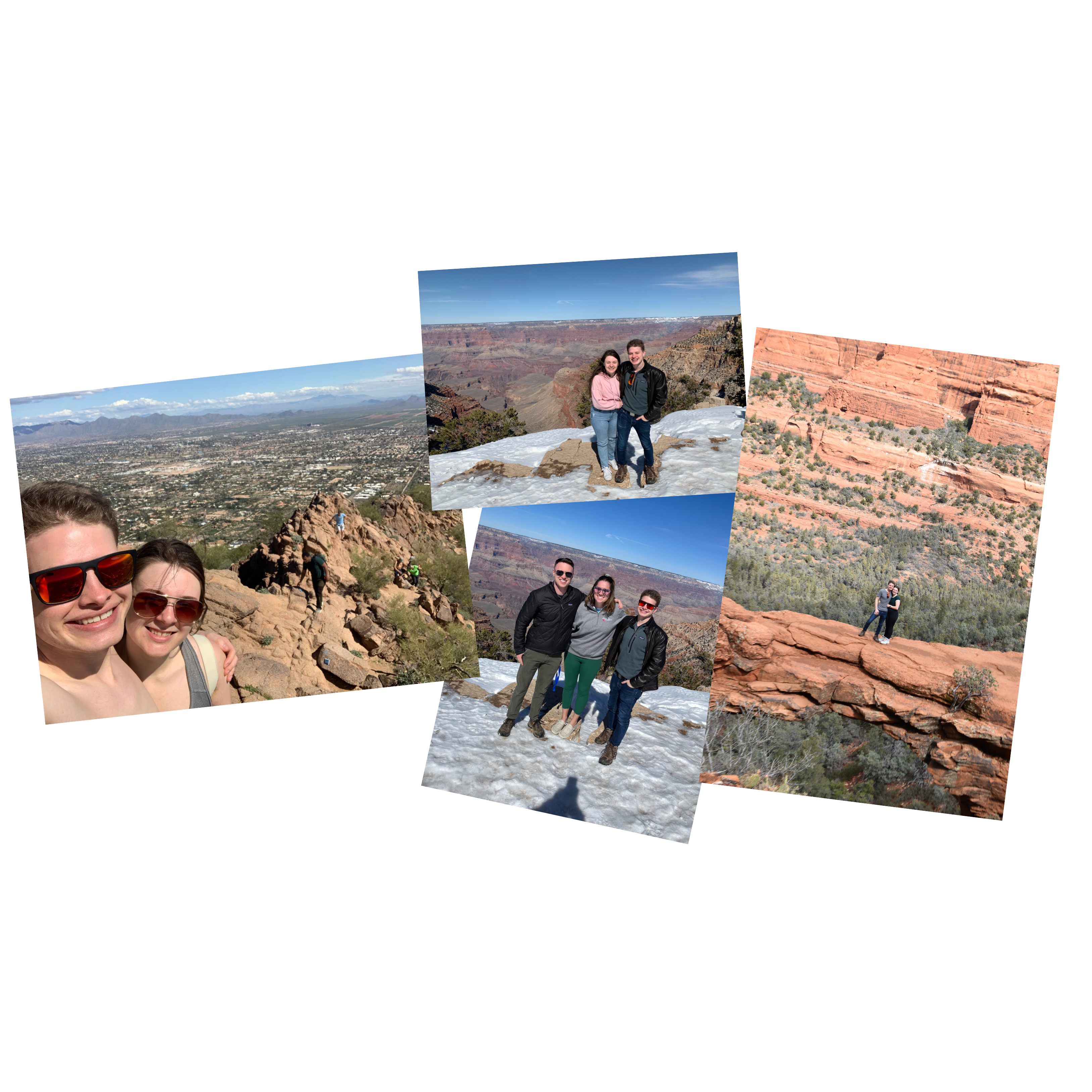 In February 2023 we visited Katie Hayes in Arizona! Seeing the Grand Canyon and hiking Camelback.