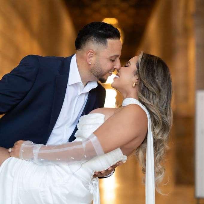 “Right before this photo was taken, we shared one of our favorite memories together.”