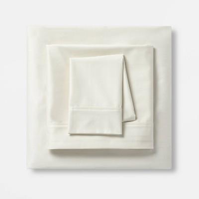 400 Thread Count Solid Performance Sheet Set - Threshold™
