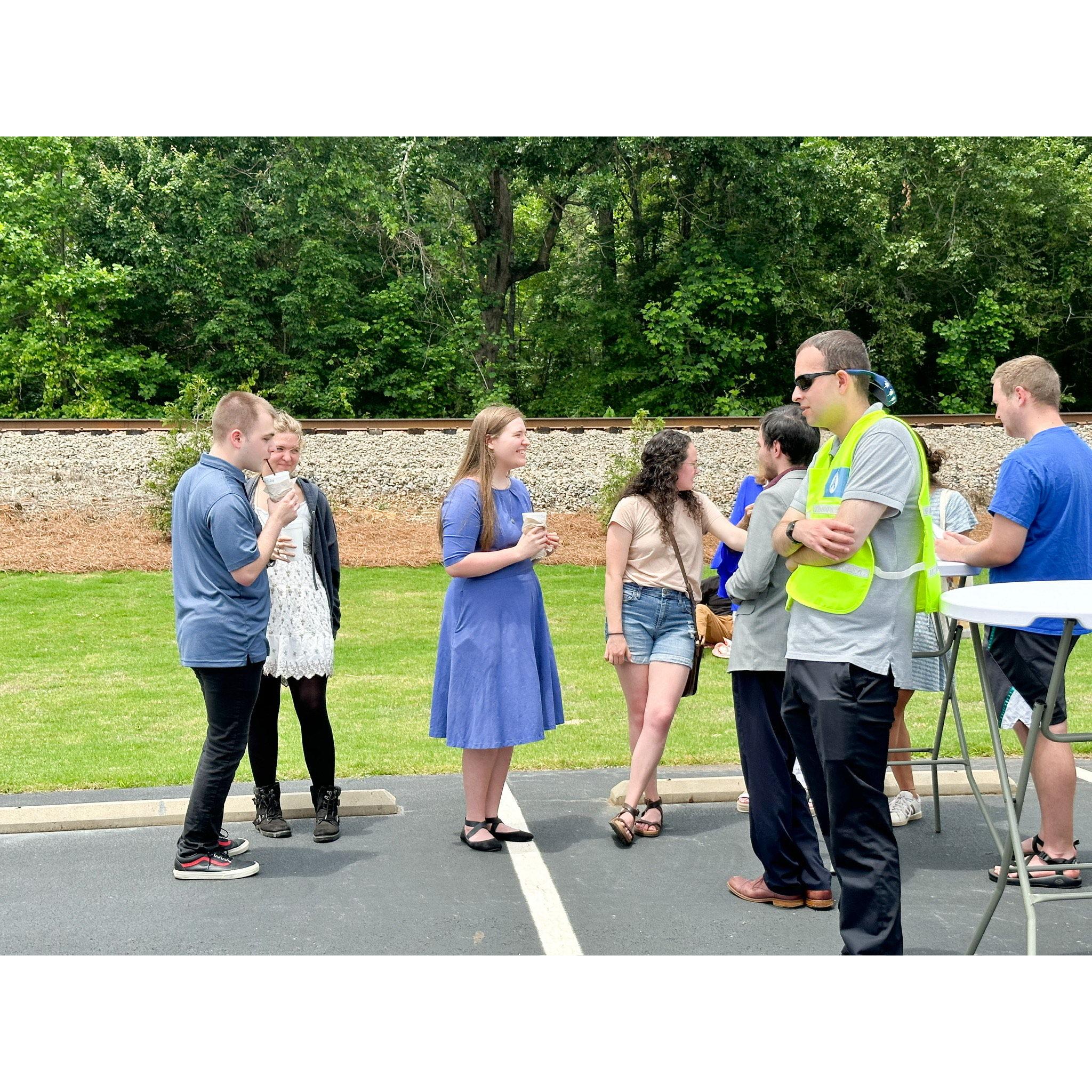 From when we first met at the OLOG May picnic