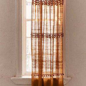 Averi Pompom Gauze Window Curtain