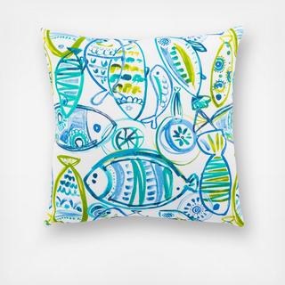 Animal Cast Indoor/Outdoor Throw Pillow