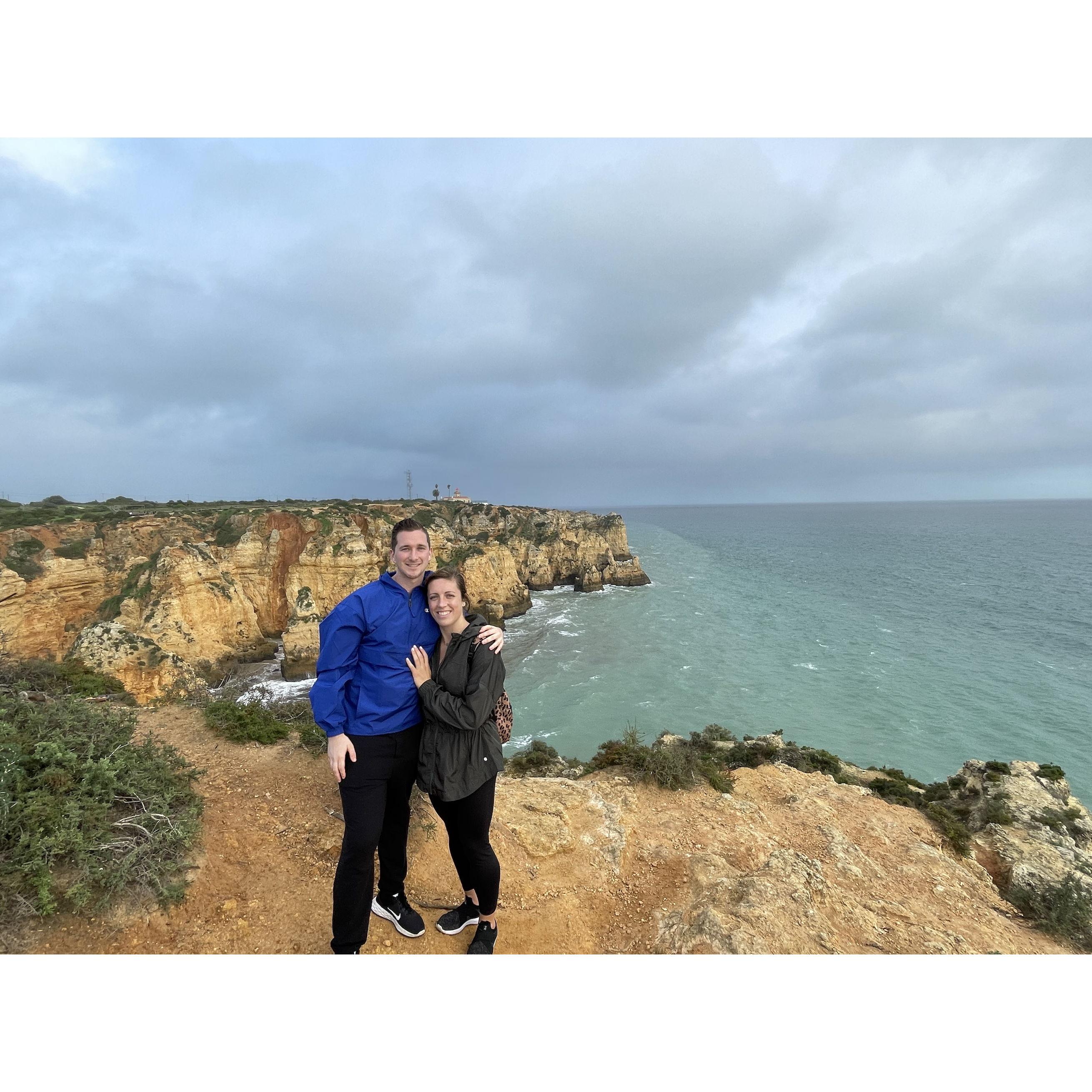 Our first international trip together to the stunning, Lagos, Portugal !