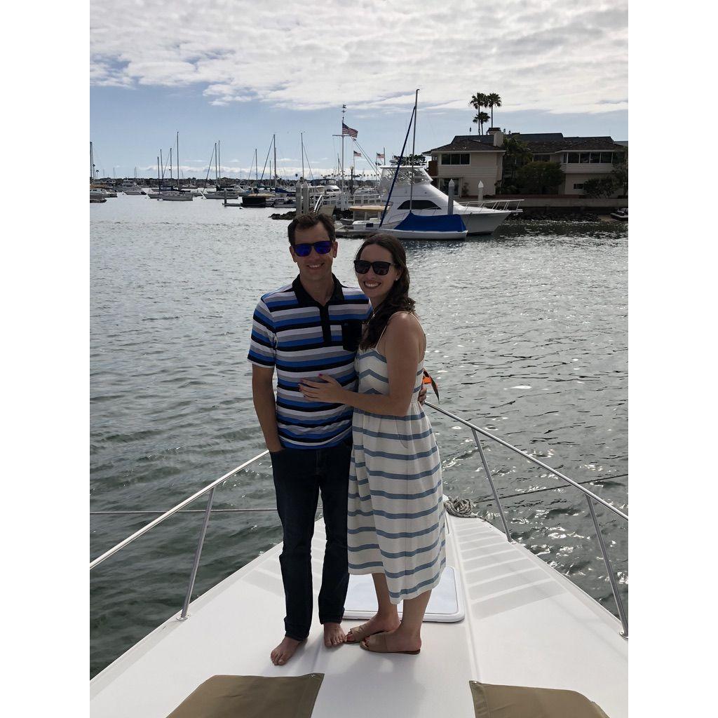 Opening day At Balboa Yacht Club.