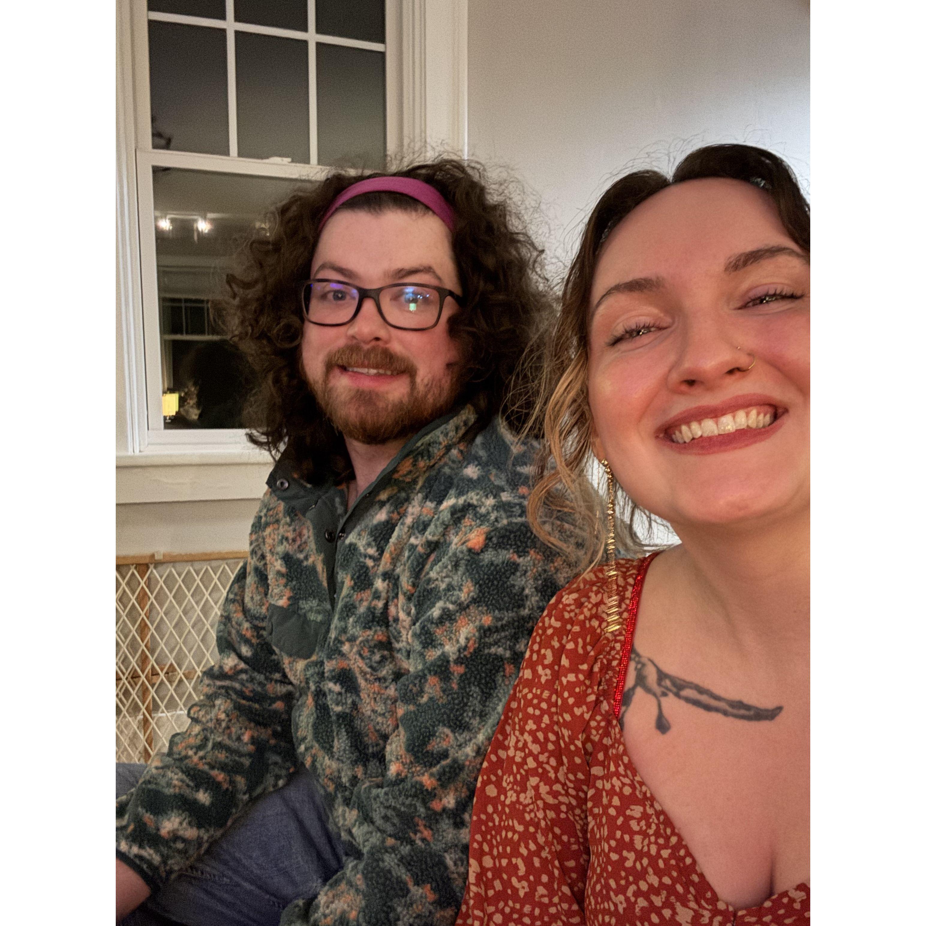 1.1.24 - New Year's party at Dom & Hannah's