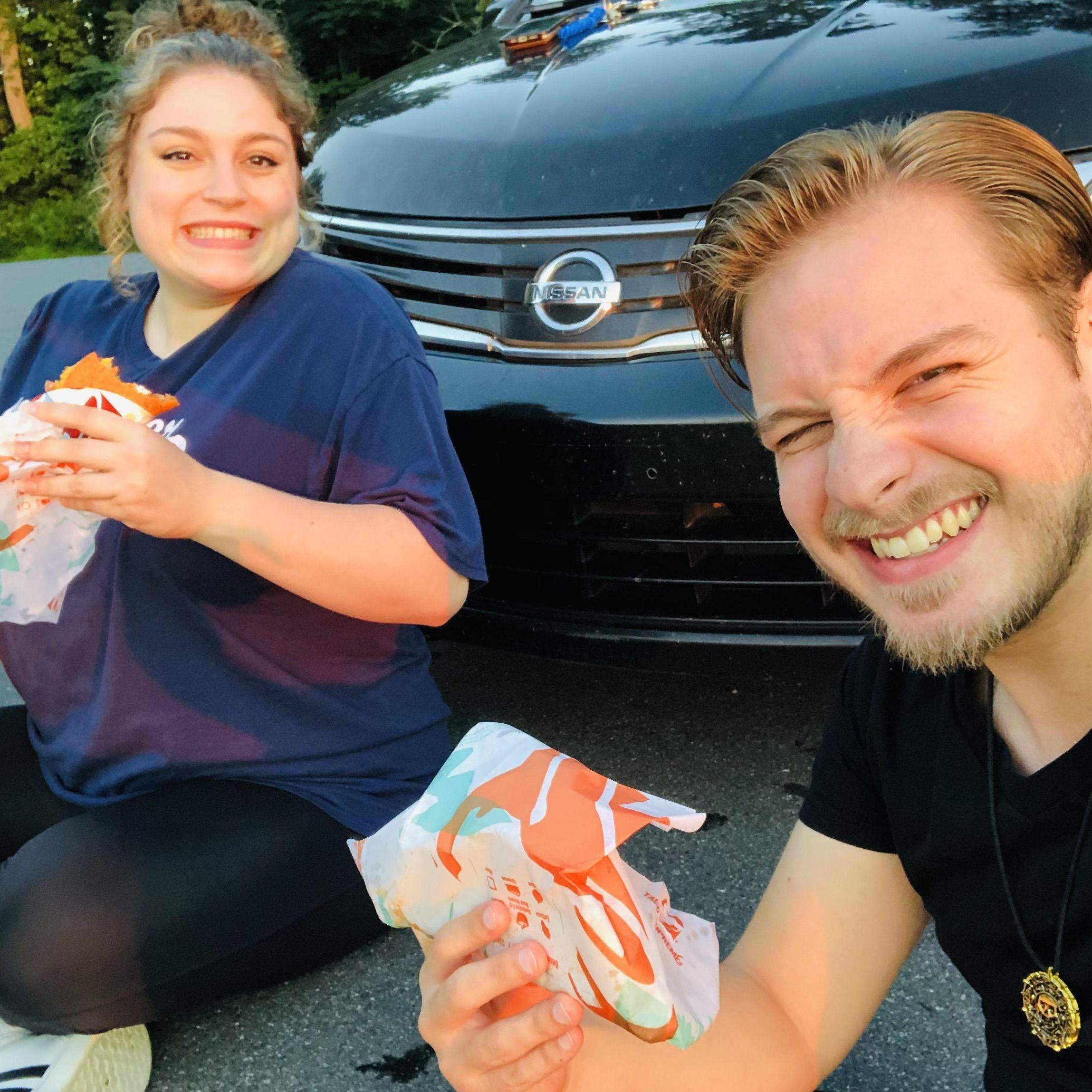 Taco bell dates on Skyline drive!