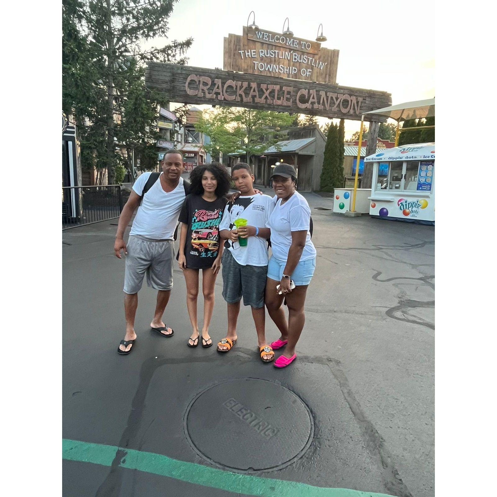 Trip to Six Flags, MA US