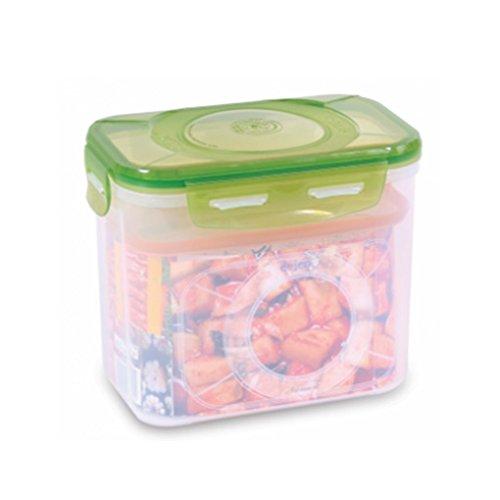 e-jen Premium Kimchi, Sauerkraut Container Probiotic Fermentation with Inner Vacuum Lid (Earthenware Green, 0.9 gal/ 3.4L)