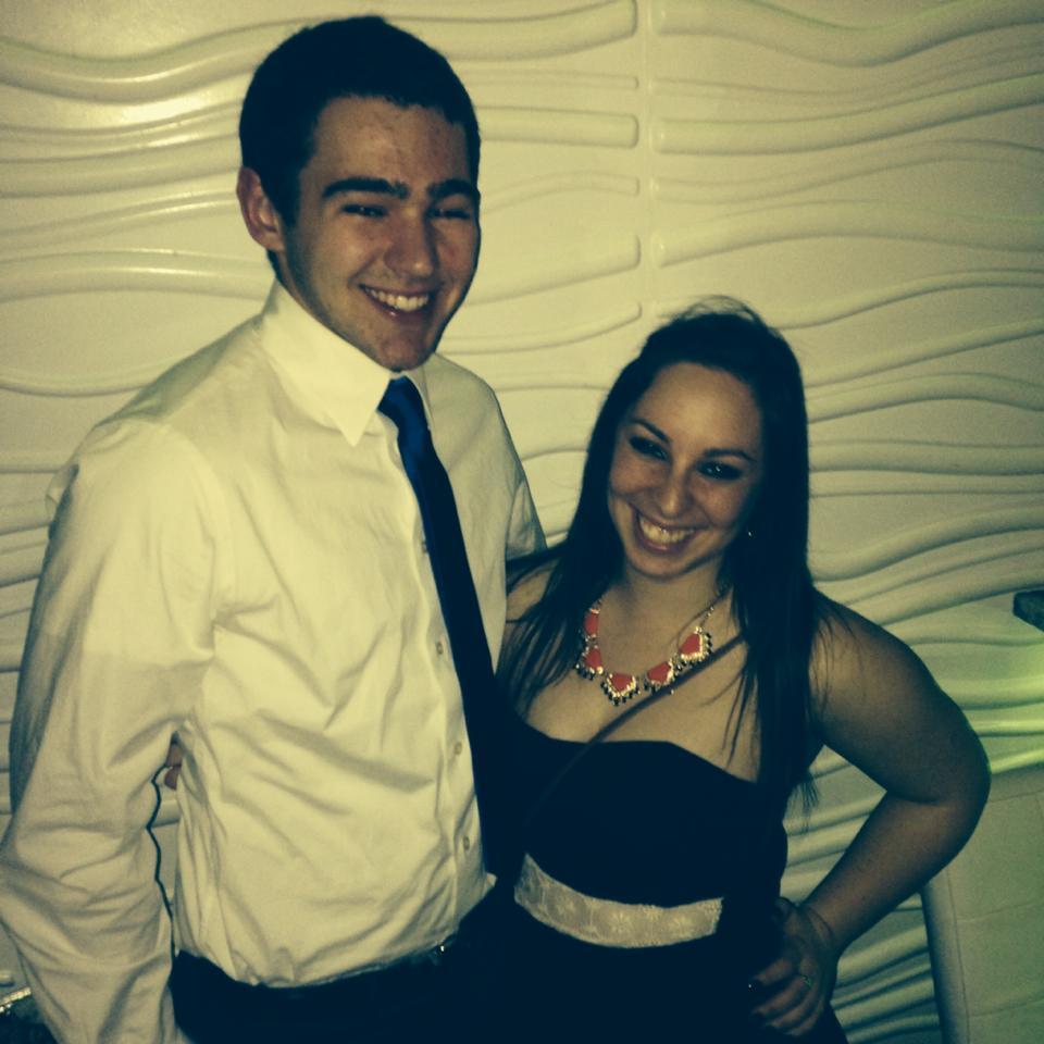 The night of Michelle's sorority's date party. We started dating about a month after this photo