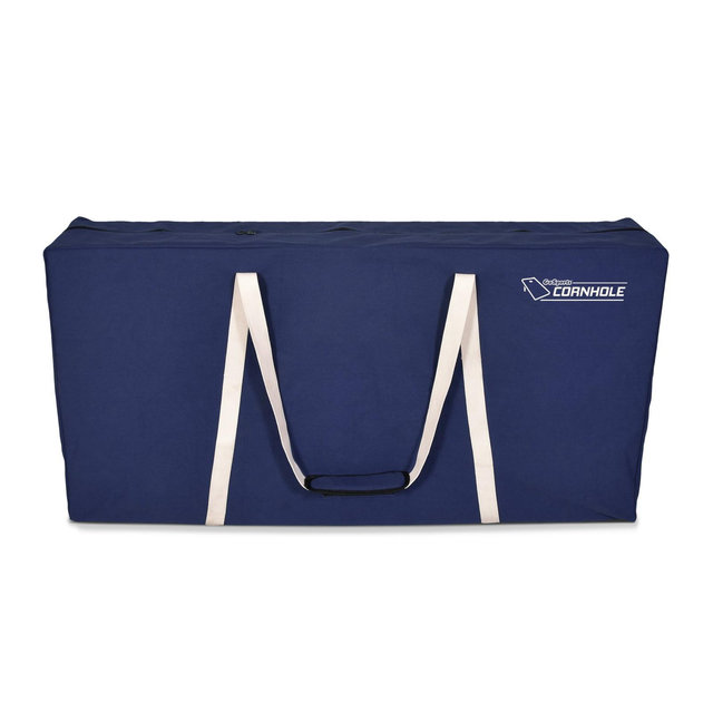 GoSports PRO 4 ft x 2 ft Canvas Cornhole Case - Navy Blue