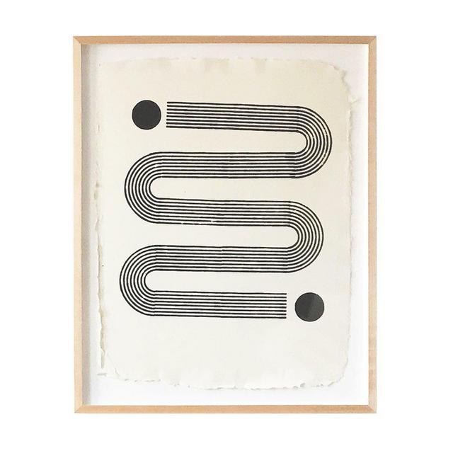 Sidewinder | Woodblock Print (unframed)