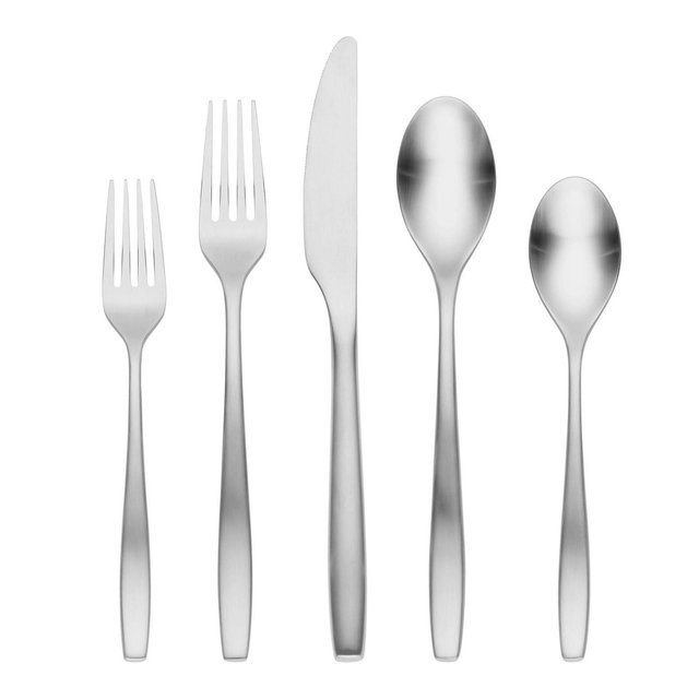 Cambridge Silversmiths 20pc Averie Satin Flatware Set