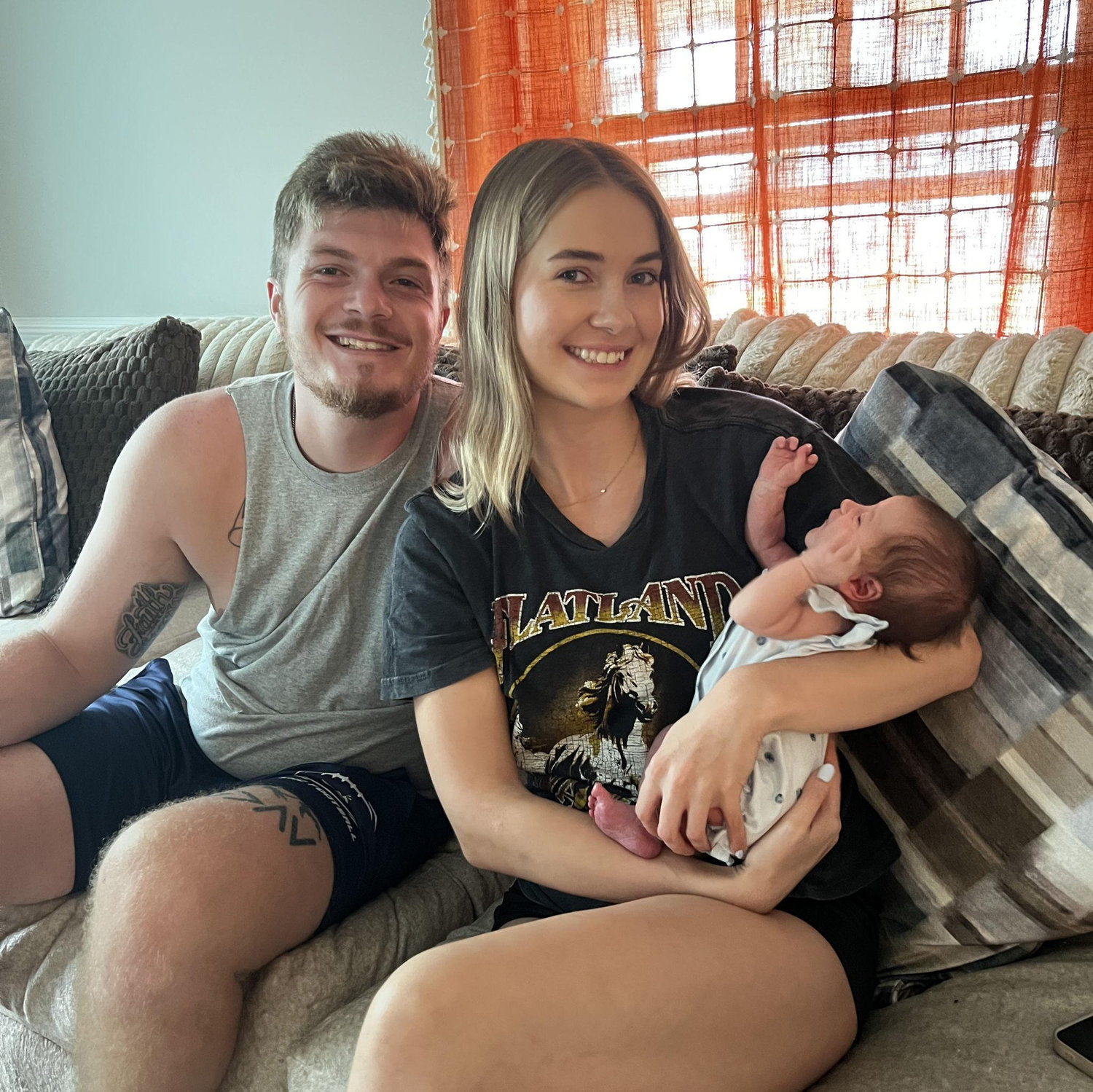 Became Auntie Sam and Uncle Nate to little Athenana!