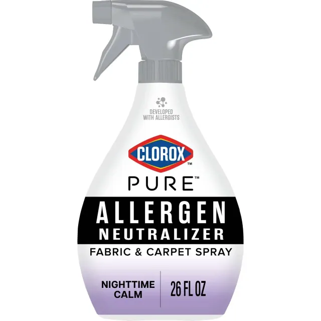 Clorox PURE Allergen Neutralizer Fabric & Carpet Spray Air Fresheners Nighttime Calm - 26oz