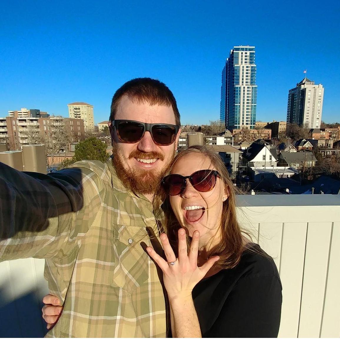 Engaged in the city