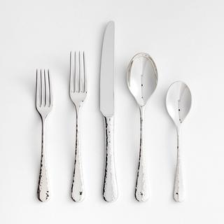 Caesna Texture 5-Piece Flatware Set, Service for 1