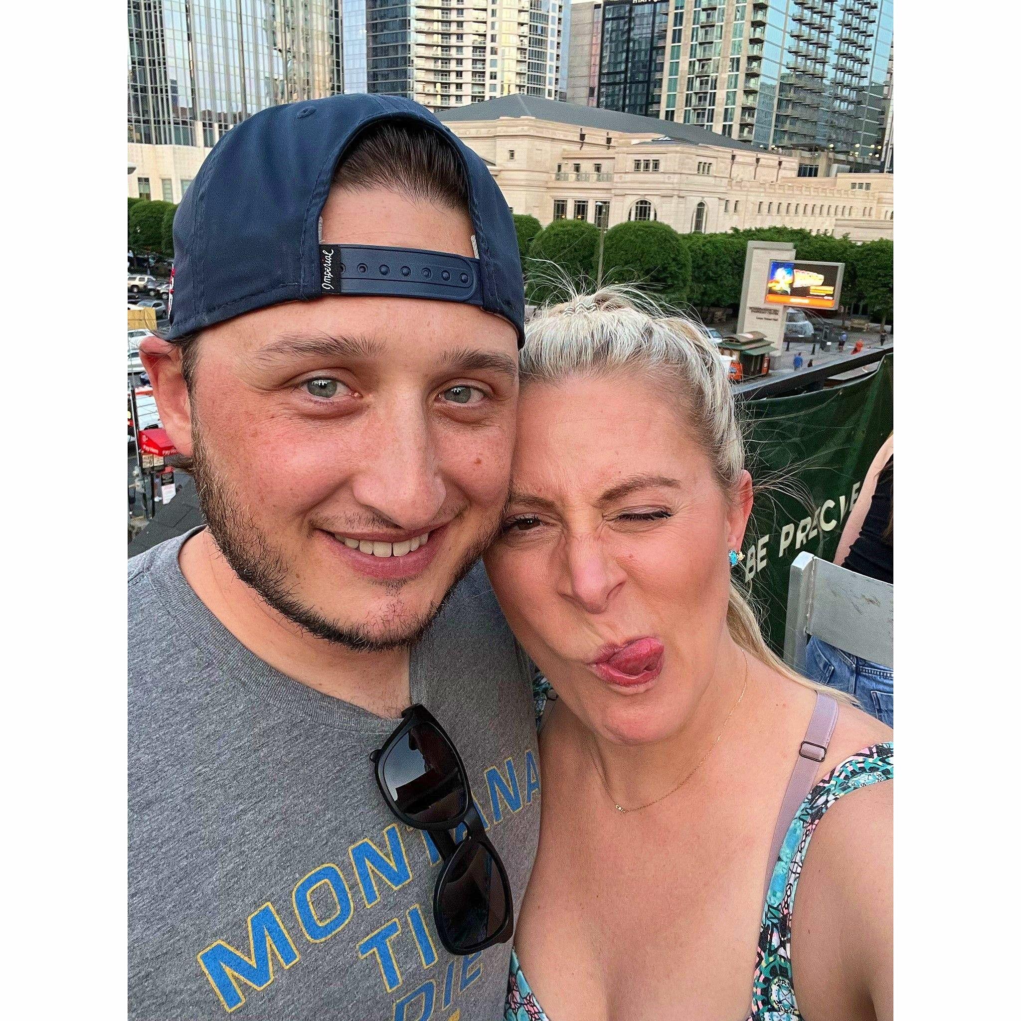 Night out on Broadway.