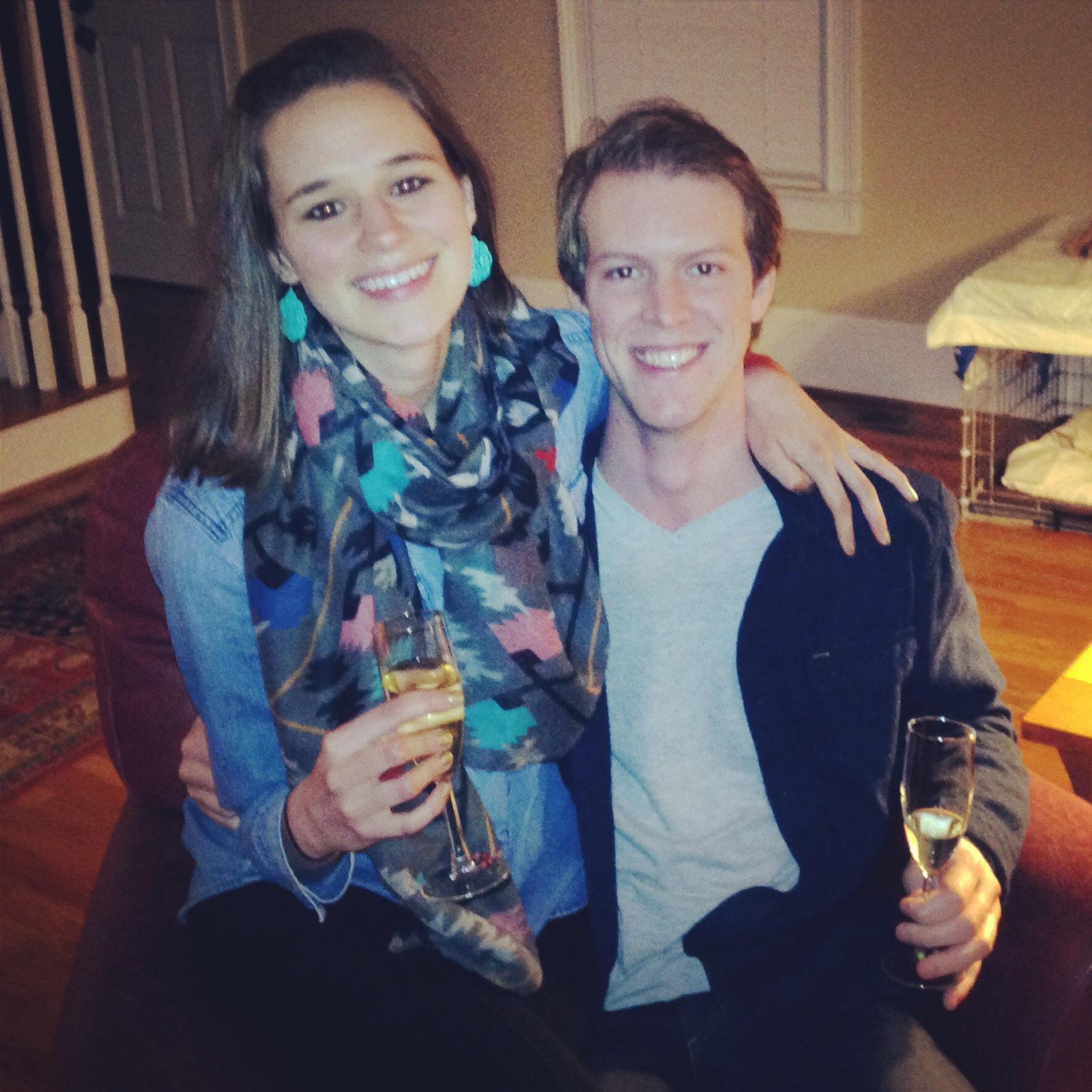 Our first dating anniversary!
