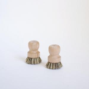 Wood Pot Brush, Set of 2