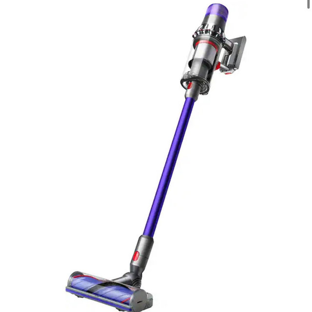 Dyson - V11 Plus Cordless Vacuum - Nickel/Purple