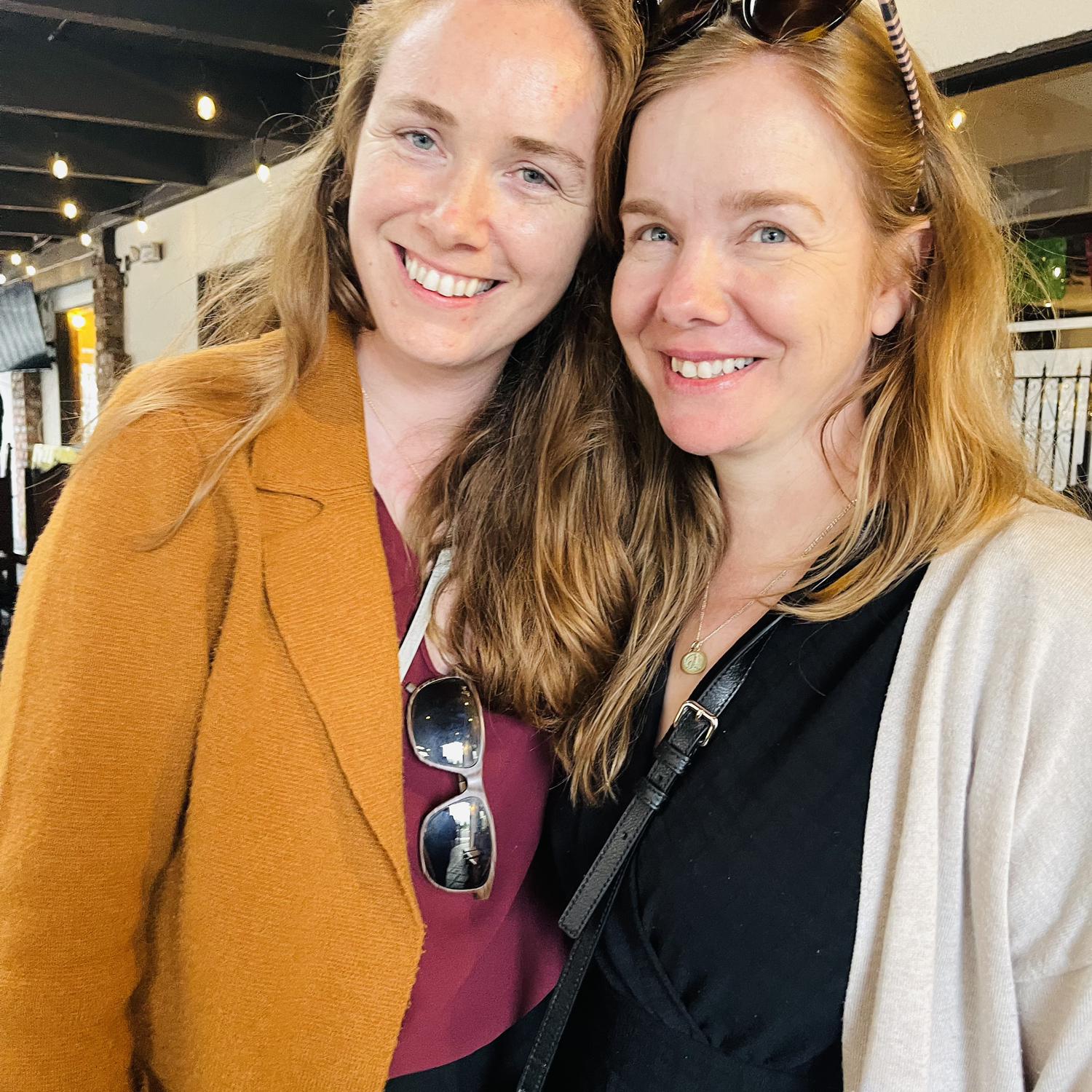 Julia and her sister Gabrielle