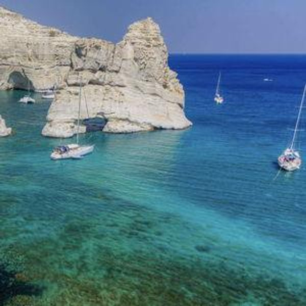 Honeymoon Boat day in Greece!
