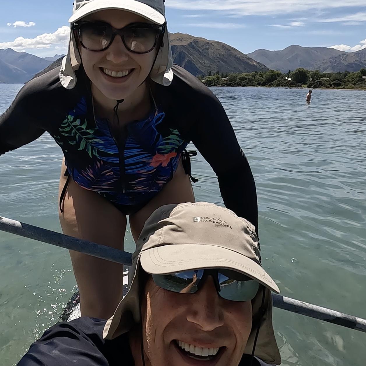 Paddle boarding fun!