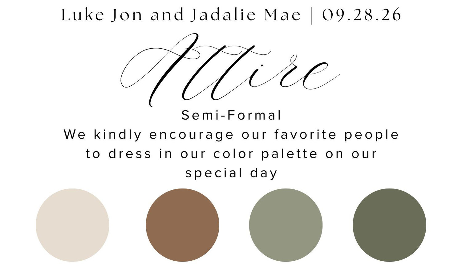 The Wedding Website of Jadalie Mae Salvacion and Luke Jon Realina