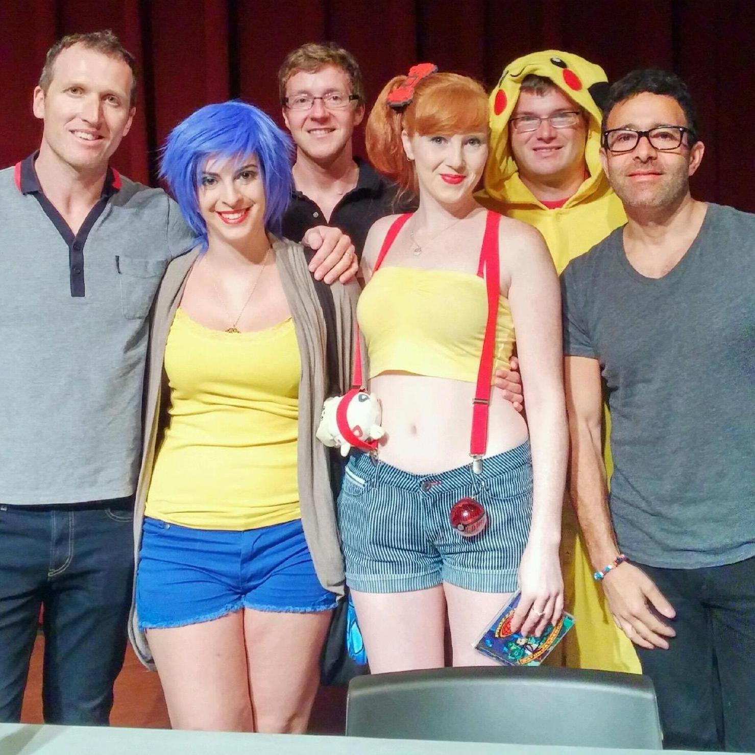 Atomic Loillipop 2015! We met Prozak and had a great time chatting with them at their panel.