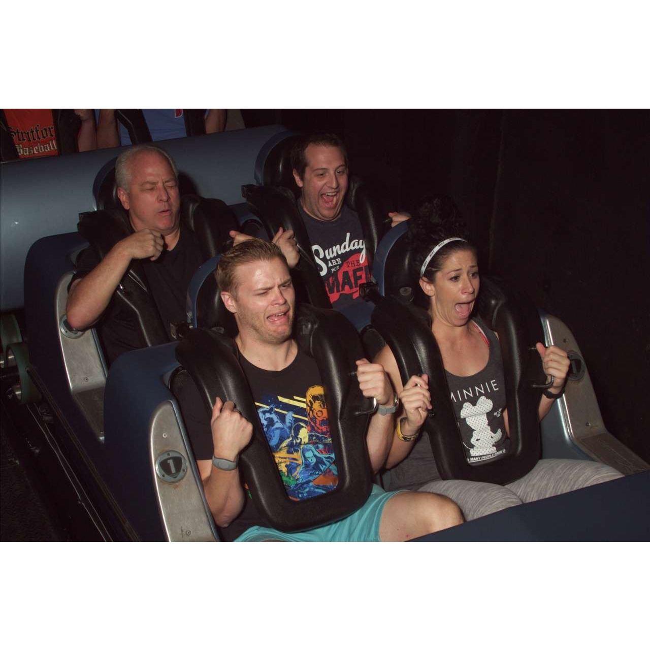 Uncle Paul, Andrew, Jake & Natalie at Disney World in 2017.