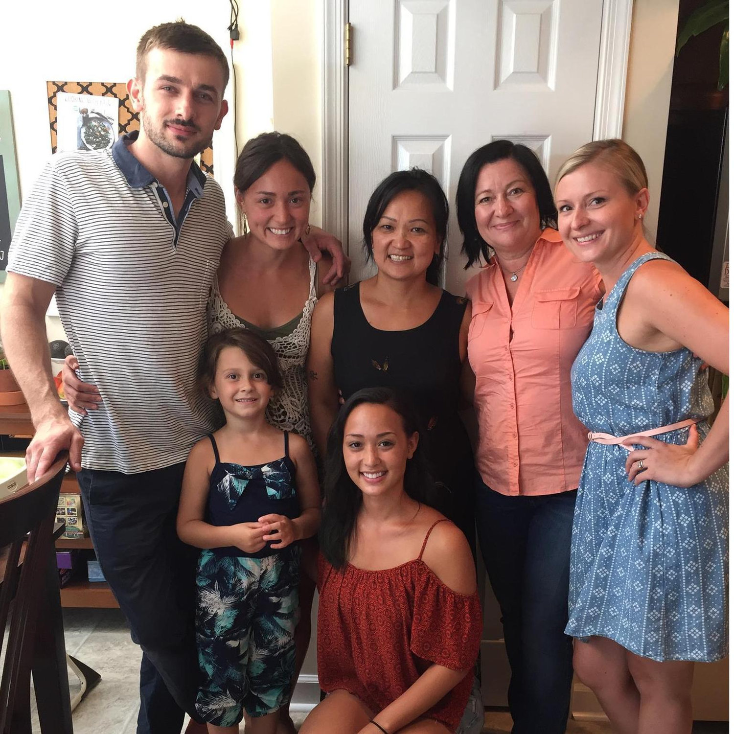 The only time our mothers met. Danik's mother was visiting the U.S. from Belarus and Mali's mother was in town from Indiana - 8/2016