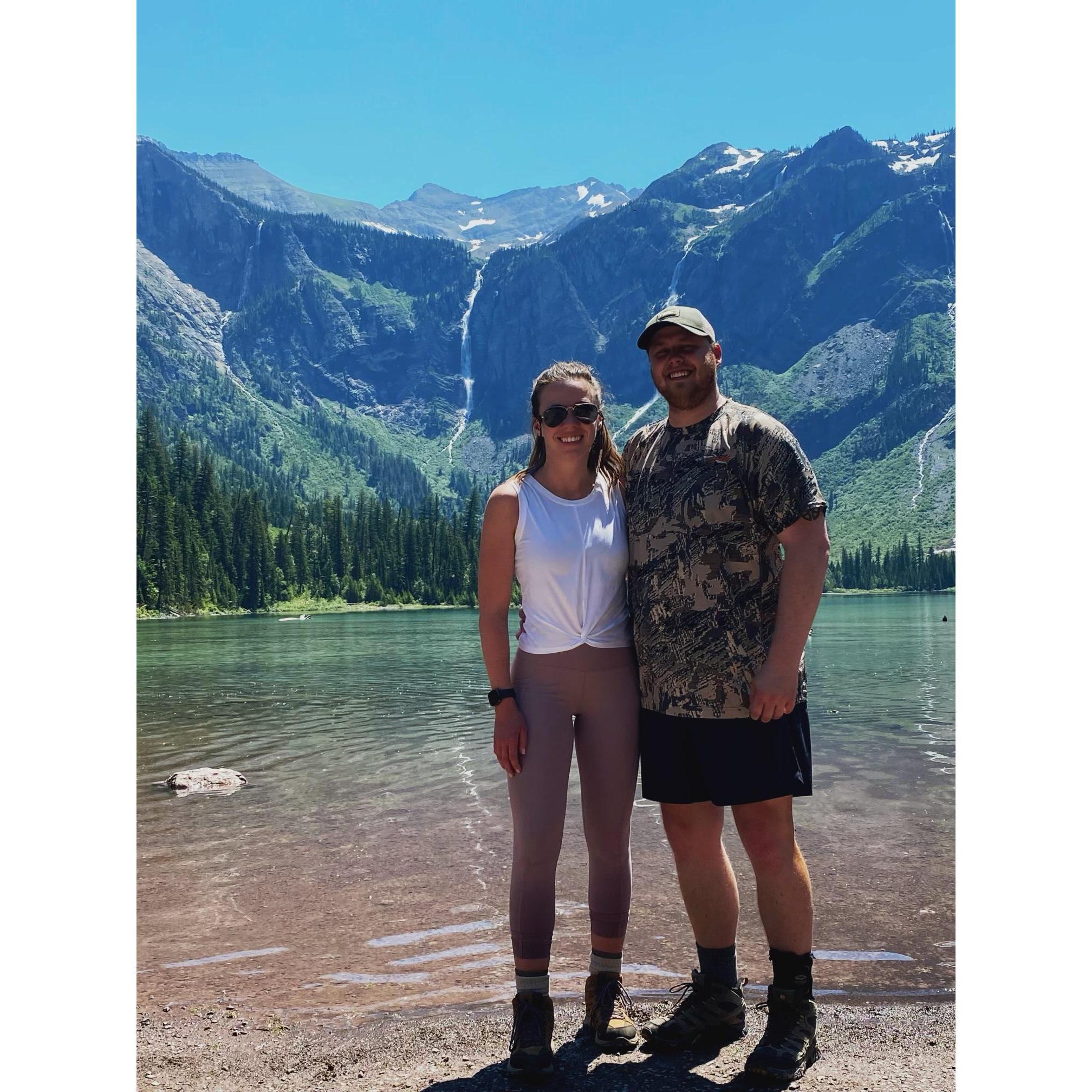 Avalanche Lake in Glacier National Park