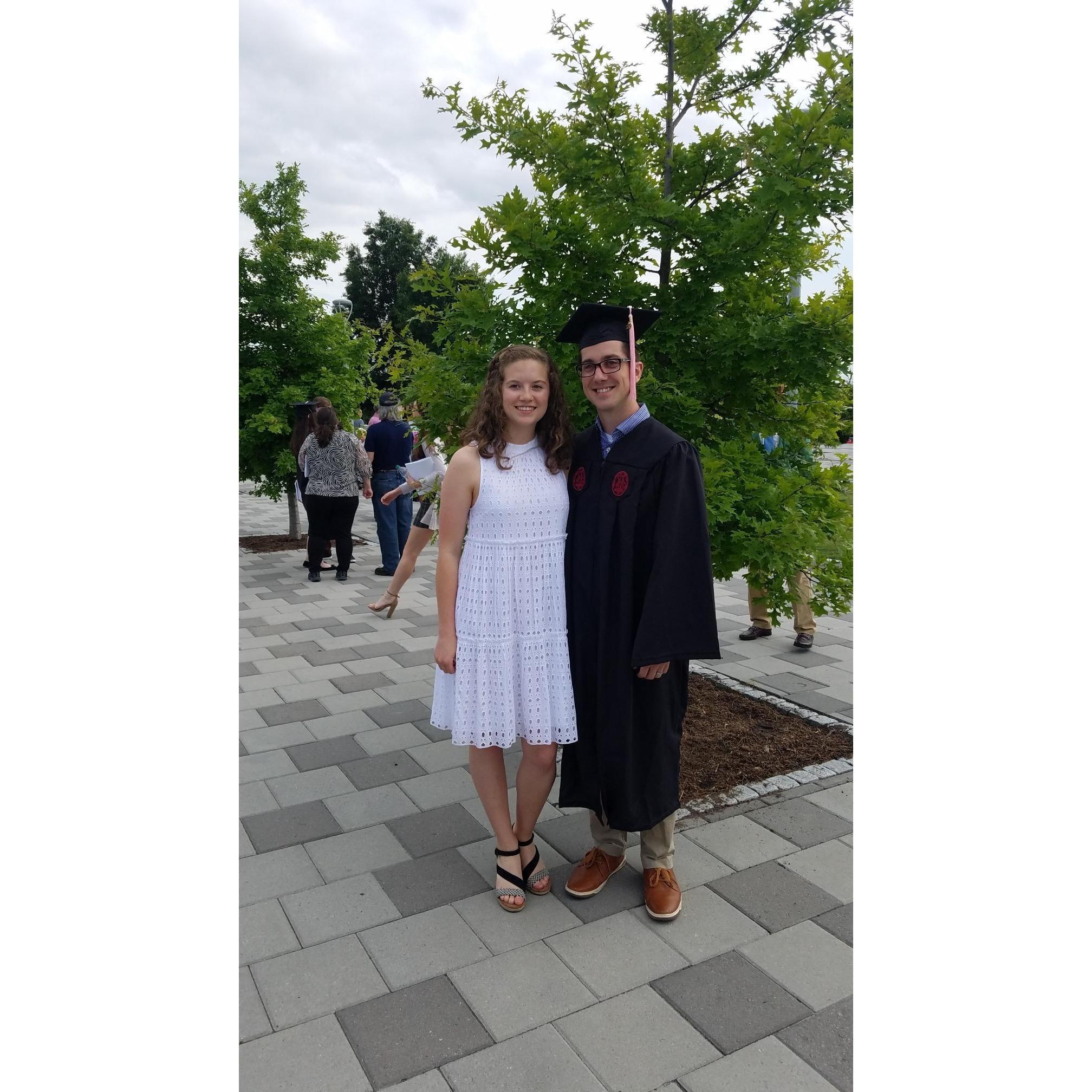 5/11/19
He's a graduate! Yay!