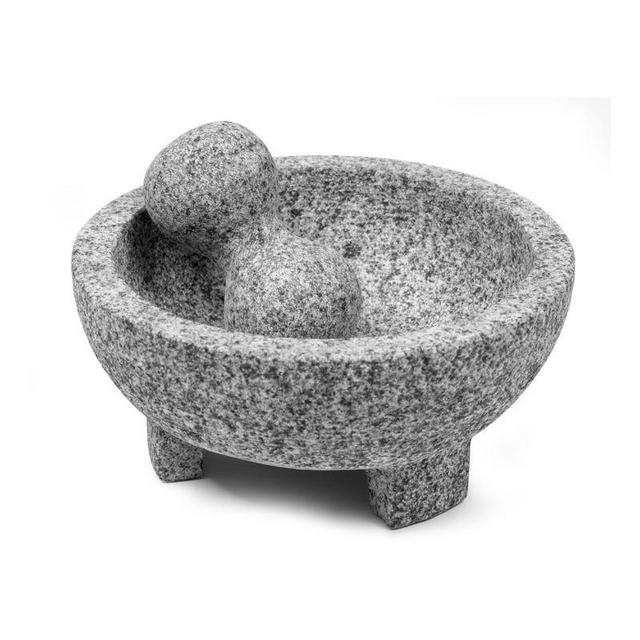 Granite Molcajete Mortar and Pestle Set by IMUSA