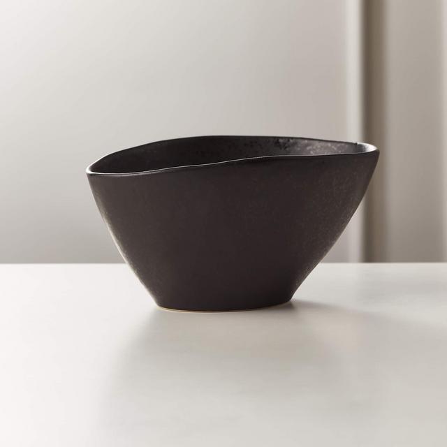Fleck Black Reactive Soup Bowl
