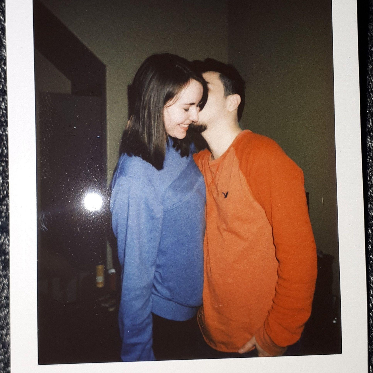 Polaroid from a college party in 2019