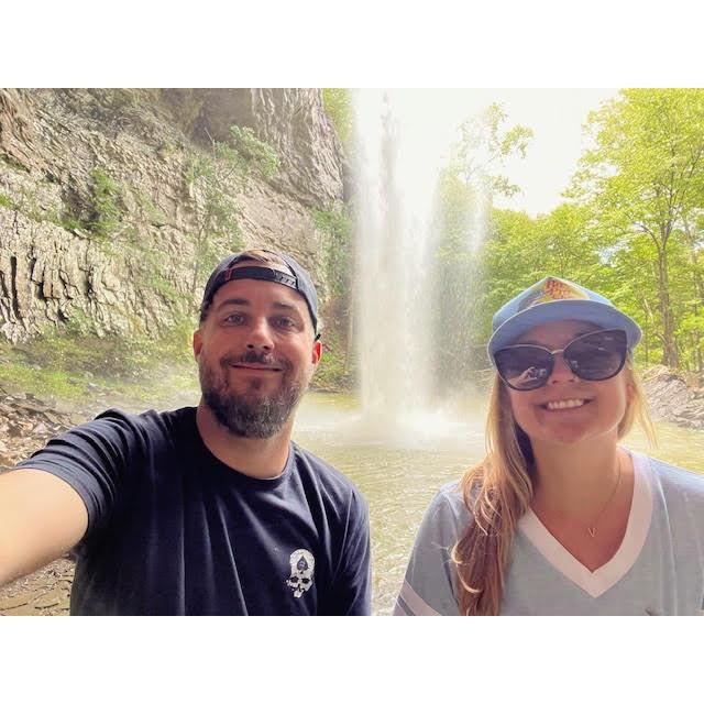 Adventuring behind waterfalls... if you know we LOVE waterfalls
