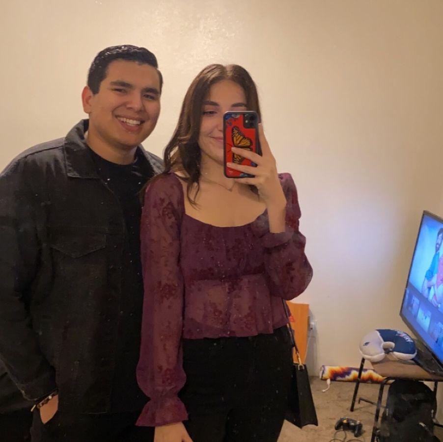 Our very first Valentine's day together