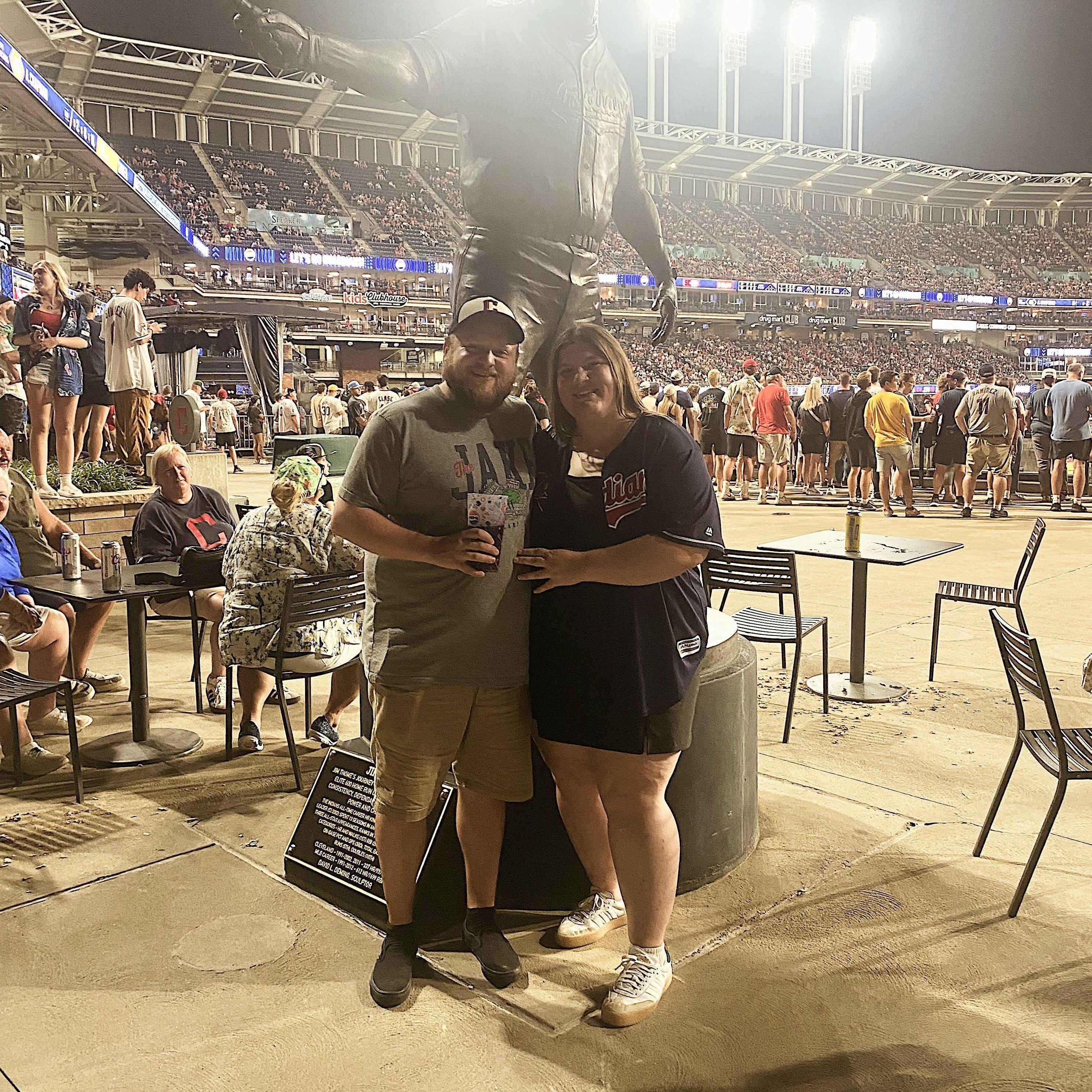 Our first Guardians game together