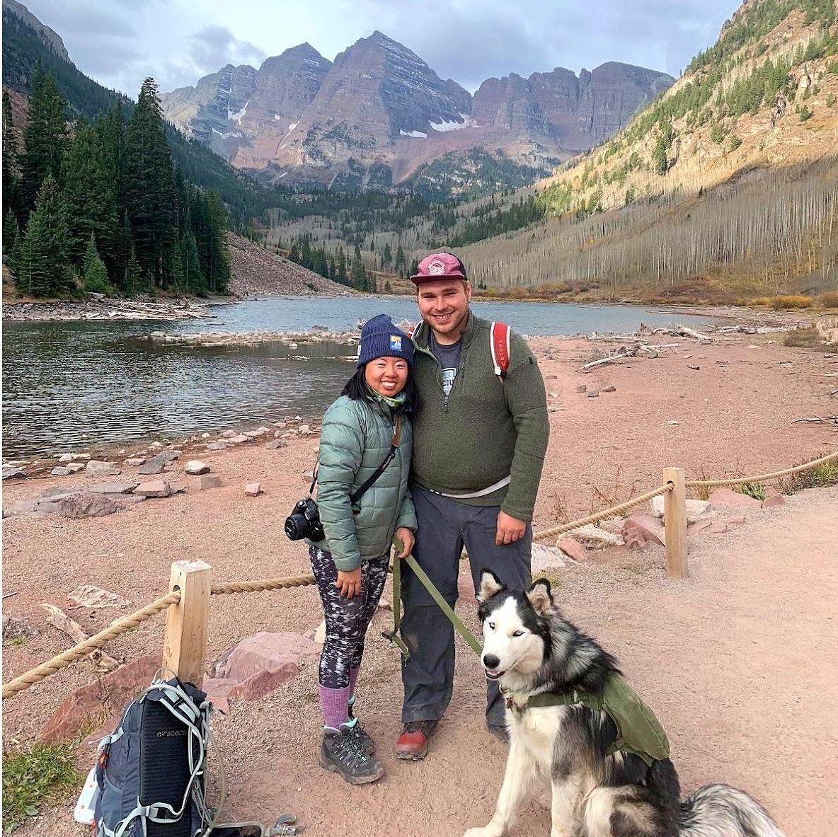 Luke visiting Colorado during the pandemic. Aspen, Colorado- October 2020