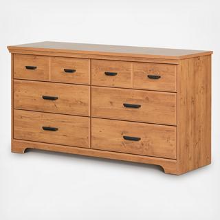 Versa 6-Drawer Double Dresser