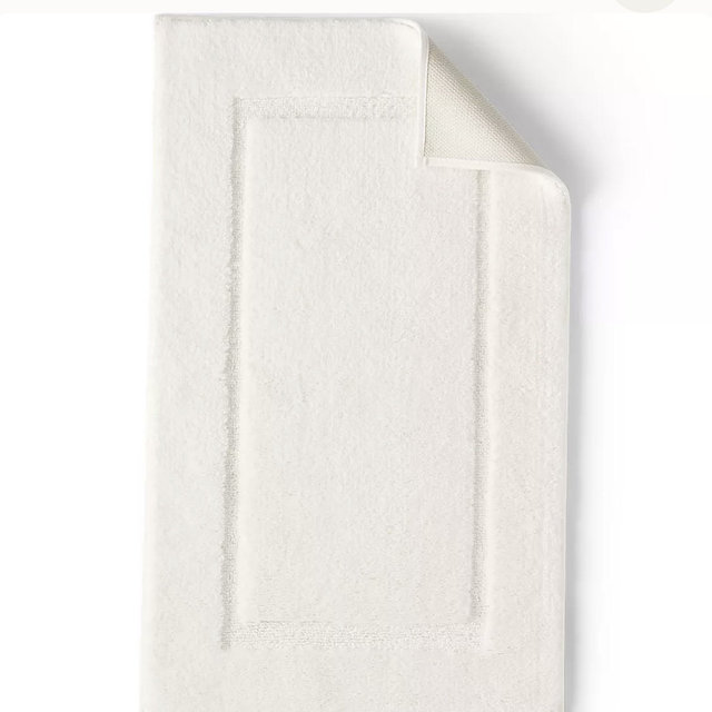 Cotton Non-skid Small Bath Rug 16x23
