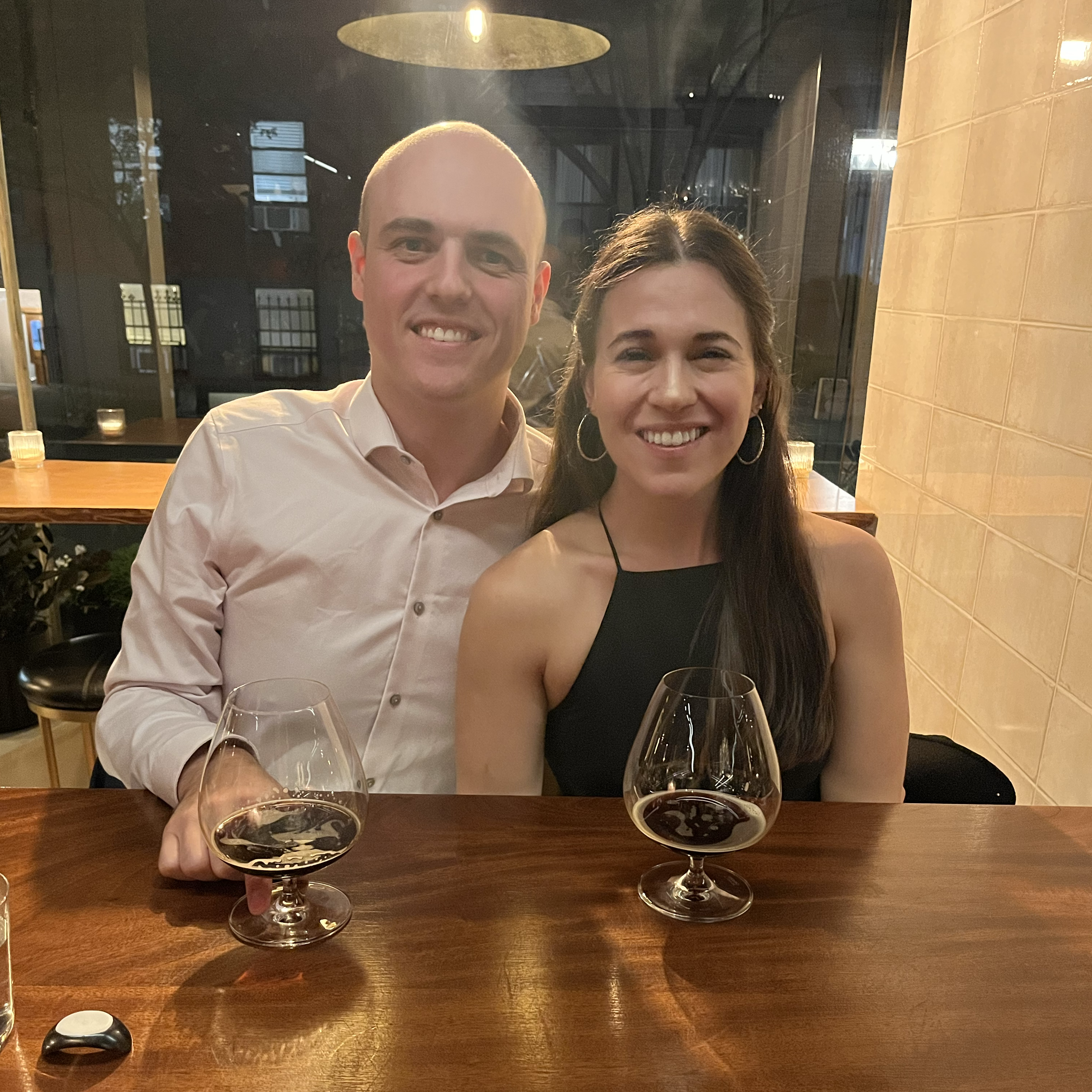 anniversary beer and sushi