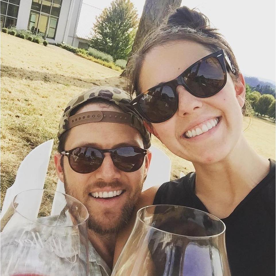 Wine tasting in Oregon.